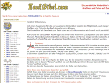 Tablet Screenshot of 1.taufbibel.com
